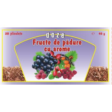 Ceai fructe de padure cu arome 20 doze - Pret | Preturi Ceai fructe de padure cu arome 20 doze