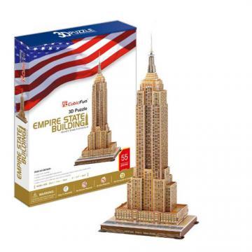 CubicFun - Puzzle 3D Empire State Building - Pret | Preturi CubicFun - Puzzle 3D Empire State Building