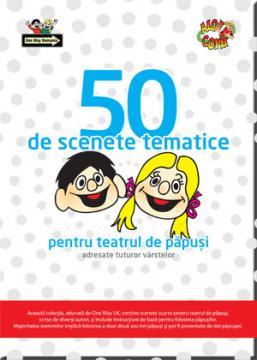 50 de scenete tematice pentru teatrul de papusi - Pret | Preturi 50 de scenete tematice pentru teatrul de papusi