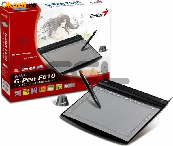Tableta grafica genius g-pen f610 (negociabil) - Pret | Preturi Tableta grafica genius g-pen f610 (negociabil)