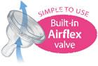 Philips Avent - Tetina Airflex 2 orificii x 2 - Pret | Preturi Philips Avent - Tetina Airflex 2 orificii x 2