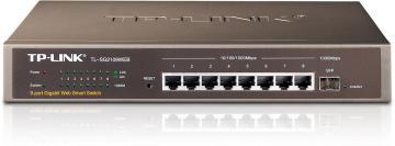 Switch TP-LINK WebSmart 8-port-uri Gigabit si 1 slot SFP TL-SG2109WEB - Pret | Preturi Switch TP-LINK WebSmart 8-port-uri Gigabit si 1 slot SFP TL-SG2109WEB