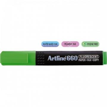Textmarker fluorescent 1.0-4.0mm, ARTLINE 660 - verde - Pret | Preturi Textmarker fluorescent 1.0-4.0mm, ARTLINE 660 - verde