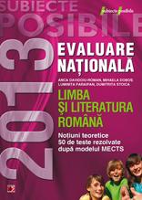 LIMBA SI LITERATURA ROMANA. EVALUAREA NATIONALA 2013. NOTIUNI TEORETICE SI 50 DE TESTE REZOLVATE. CLASA A VIII-A - Pret | Preturi LIMBA SI LITERATURA ROMANA. EVALUAREA NATIONALA 2013. NOTIUNI TEORETICE SI 50 DE TESTE REZOLVATE. CLASA A VIII-A