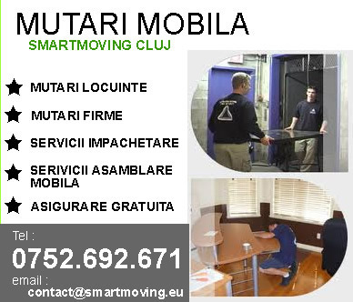 Mutari mobila cluj - Pret | Preturi Mutari mobila cluj