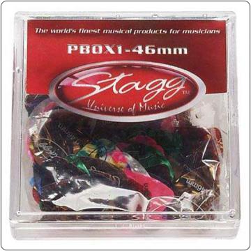 Stagg PBOX1-46 - Set pene chitara - Pret | Preturi Stagg PBOX1-46 - Set pene chitara