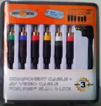 Component Cable + AV Video Cable PSP - Pret | Preturi Component Cable + AV Video Cable PSP