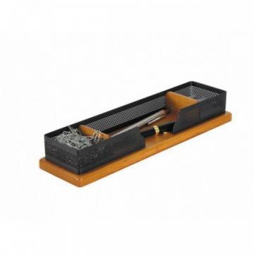 Suport pentru accesorii de birou ROLODEX Wood &amp; Metal - lemn cires/metal negru - Pret | Preturi Suport pentru accesorii de birou ROLODEX Wood &amp; Metal - lemn cires/metal negru