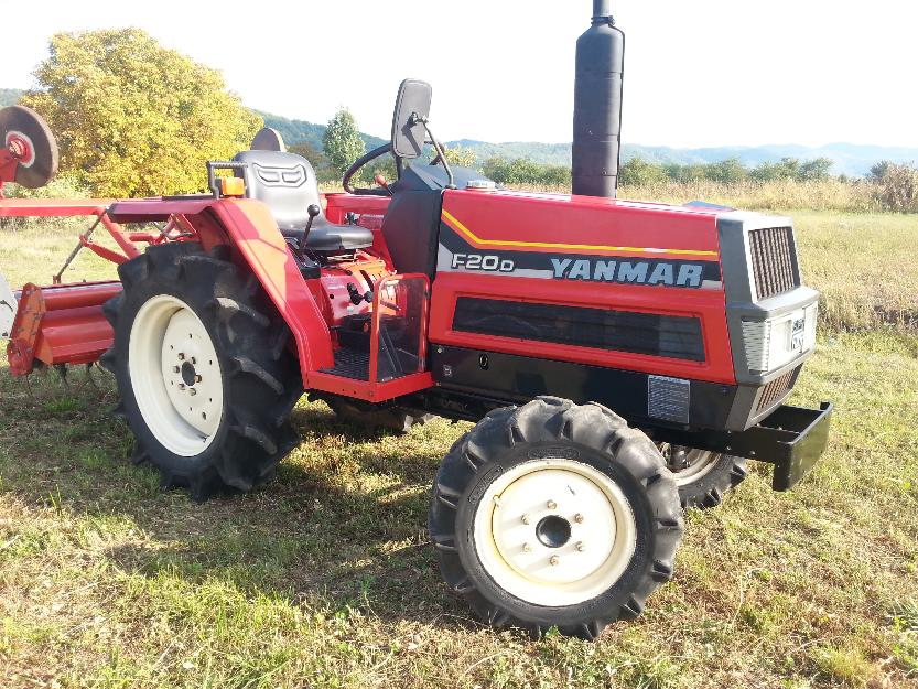 Tractor tractoras japonez Yanmar F20D 4x4 DIESEL Model nou cu freza - Pret | Preturi Tractor tractoras japonez Yanmar F20D 4x4 DIESEL Model nou cu freza