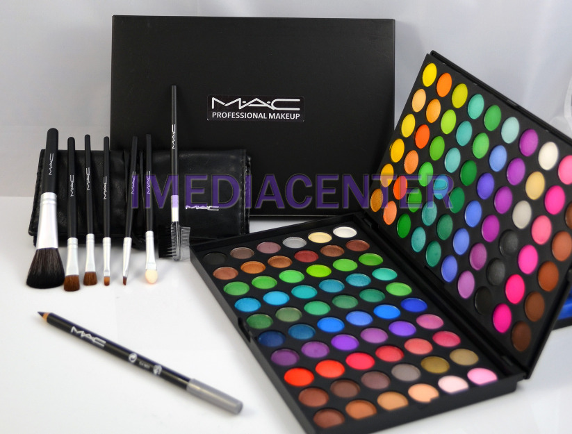 Trusa machiaj profesionala farduri 120 culori MAC Paleta Nuante Colorate + CADOU - Pret | Preturi Trusa machiaj profesionala farduri 120 culori MAC Paleta Nuante Colorate + CADOU