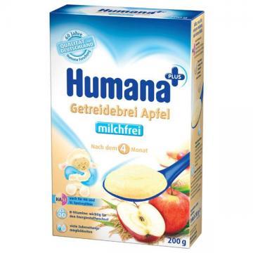 Humana Cereale cu Mar fara Lapte (de la 4 luni) 200gr - Pret | Preturi Humana Cereale cu Mar fara Lapte (de la 4 luni) 200gr