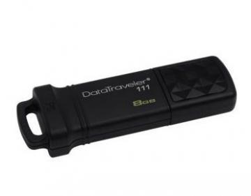 USB Flash Drive 8 GB Kingston DT111 USB 3.0, Black DT111/8GB - Pret | Preturi USB Flash Drive 8 GB Kingston DT111 USB 3.0, Black DT111/8GB
