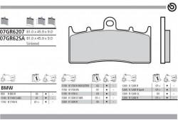 BRM 07GR53SD - placute de frana Brembo - Pret | Preturi BRM 07GR53SD - placute de frana Brembo