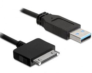 Cablu USB 3.0 la PDMI, date si alimentare tablete, Delock 83083 - Pret | Preturi Cablu USB 3.0 la PDMI, date si alimentare tablete, Delock 83083