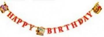 Disney Pirates - Banner Litere Decupate Happy Birthday - Pret | Preturi Disney Pirates - Banner Litere Decupate Happy Birthday