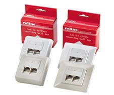 Priza RJ45 ingropata Roline Cat. 6 ecranata - Pret | Preturi Priza RJ45 ingropata Roline Cat. 6 ecranata