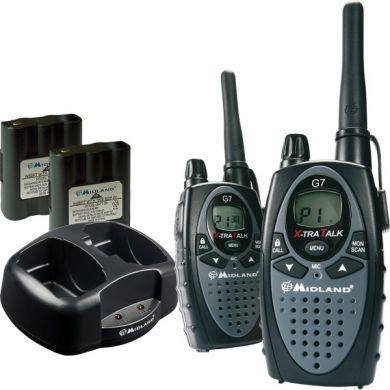 Statii radio PMR Midland G7 XT - 2 buc - Pret | Preturi Statii radio PMR Midland G7 XT - 2 buc