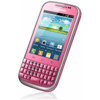 Telefon mobil SAMSUNG Smartphone B5330 GALAXY Chat, CPU 850 MHz, RAM 128 MB, microSD, 3 inch (240x320), OS Android 4 (Roz) - Pret | Preturi Telefon mobil SAMSUNG Smartphone B5330 GALAXY Chat, CPU 850 MHz, RAM 128 MB, microSD, 3 inch (240x320), OS Android 4 (Roz)