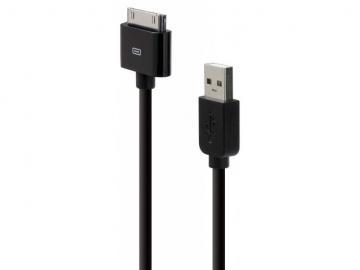 Cablu AV iPhone/iPod, sincronizare USB 2.0 + incarcare, 1.2m, negru, F8Z328EA04-BLK Belkin - Pret | Preturi Cablu AV iPhone/iPod, sincronizare USB 2.0 + incarcare, 1.2m, negru, F8Z328EA04-BLK Belkin