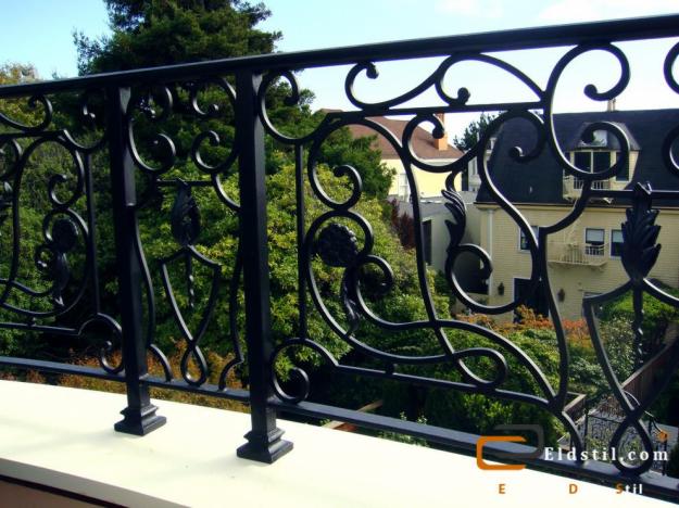 Balustrade din fier forjat si alama - Pret | Preturi Balustrade din fier forjat si alama