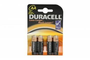 DURACELL 4 baterii alkaline AA - Pret | Preturi DURACELL 4 baterii alkaline AA
