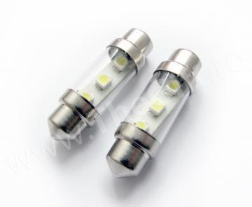 Set becuri 3 LED SMD (alb) Plafoniera/Portbagaj/Usi - Pret | Preturi Set becuri 3 LED SMD (alb) Plafoniera/Portbagaj/Usi