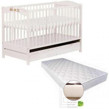 Baby Dreams - Patut Family Alb + Saltea Gryko Kokos - Pret | Preturi Baby Dreams - Patut Family Alb + Saltea Gryko Kokos