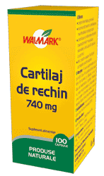 Cartilaj de Rechin 740mg *100cps - Pret | Preturi Cartilaj de Rechin 740mg *100cps