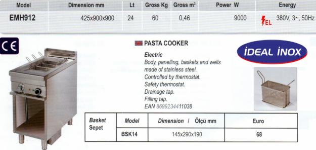 Masina fiert paste pe suport si spatiu depozitare-LINIA 900- CLR.60.EMH 912 - Pret | Preturi Masina fiert paste pe suport si spatiu depozitare-LINIA 900- CLR.60.EMH 912