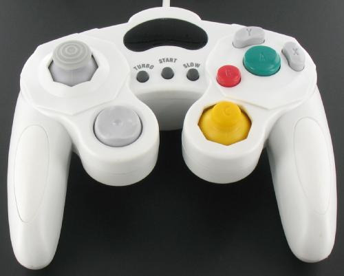 Gamecube / Nintendo Wii controler cu vibrații (alb) 49007-1 - Pret | Preturi Gamecube / Nintendo Wii controler cu vibrații (alb) 49007-1