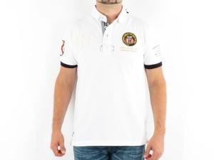 Tricou polo GANGSTER UNIT Barbati - kaofe_white - Pret | Preturi Tricou polo GANGSTER UNIT Barbati - kaofe_white