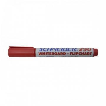 Whiteboard+flipchart marker ,1-3mm, SCHNEIDER 290 - rosu - Pret | Preturi Whiteboard+flipchart marker ,1-3mm, SCHNEIDER 290 - rosu