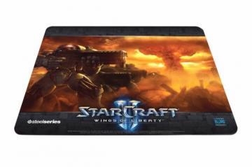 Mousepad SteelSeries QcK Limited Edition (StarCraft II Marine) 320x270x2mm - Pret | Preturi Mousepad SteelSeries QcK Limited Edition (StarCraft II Marine) 320x270x2mm