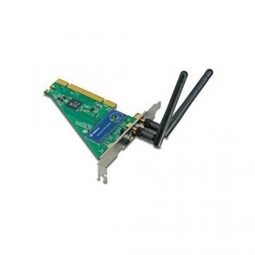 Placa de retea wireless Trendnet TEW-643PI PCI - Pret | Preturi Placa de retea wireless Trendnet TEW-643PI PCI