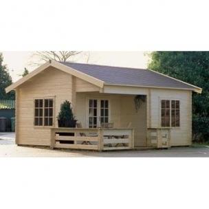 Casa de lemn Big Cabana 6x4m - Pret | Preturi Casa de lemn Big Cabana 6x4m