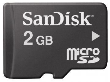 Card memorie SANDISK SD CARD 2GB MICROSD - Pret | Preturi Card memorie SANDISK SD CARD 2GB MICROSD