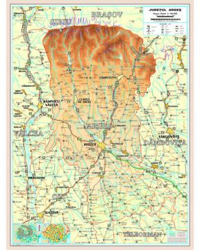 Judetul Arges 100x140 cm [PD08] - Pret | Preturi Judetul Arges 100x140 cm [PD08]