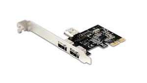 Placa PCI EXPRESS la Fire Wire 2+1 porturi, DS-30201 - Pret | Preturi Placa PCI EXPRESS la Fire Wire 2+1 porturi, DS-30201