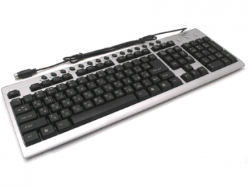 Tastatura Gembird KB-8300M-SB Multimedia PS2 Silver/Black - Pret | Preturi Tastatura Gembird KB-8300M-SB Multimedia PS2 Silver/Black