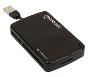 Card reader extern 80-in-1, USB2.0, Revoltec, RZ053 - Pret | Preturi Card reader extern 80-in-1, USB2.0, Revoltec, RZ053