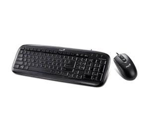 Kit Tastatura si Mouse Genius, USB, G-31330194100, negru - Pret | Preturi Kit Tastatura si Mouse Genius, USB, G-31330194100, negru