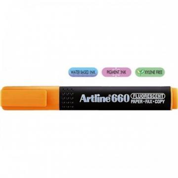 Textmarker fluorescent 1.0-4.0mm, ARTLINE 660 - orange - Pret | Preturi Textmarker fluorescent 1.0-4.0mm, ARTLINE 660 - orange