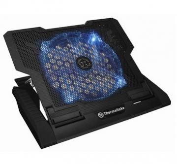 Cooler laptop Thermaltake Massive23 GT Black, structura din plastic si mesh metalic, CLN0020 - Pret | Preturi Cooler laptop Thermaltake Massive23 GT Black, structura din plastic si mesh metalic, CLN0020