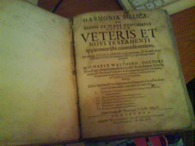 Biblie Latina din 1654 - Pret | Preturi Biblie Latina din 1654