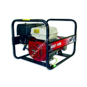 Generator de curent monofazat 4.2 kVA AGT 4501 HSB - Pret | Preturi Generator de curent monofazat 4.2 kVA AGT 4501 HSB