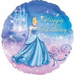 Balon folie metalizata CINDERELLA BIRTHDAY 45cm - Pret | Preturi Balon folie metalizata CINDERELLA BIRTHDAY 45cm