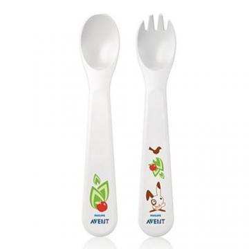 Philips Avent - Set lingurita si furculita - Pret | Preturi Philips Avent - Set lingurita si furculita