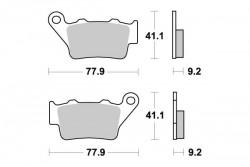 675LS - placute de frana SBS - spate - Pret | Preturi 675LS - placute de frana SBS - spate