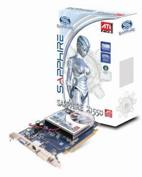 Placa video Sapphire ATI Radeon X1550 256 MB (1GB HyperMemoy) - Pret | Preturi Placa video Sapphire ATI Radeon X1550 256 MB (1GB HyperMemoy)