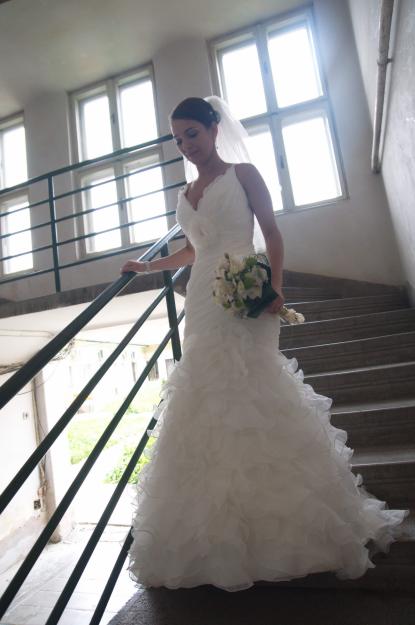 Vand rochie mireasa Pronovias model Galante! - Pret | Preturi Vand rochie mireasa Pronovias model Galante!